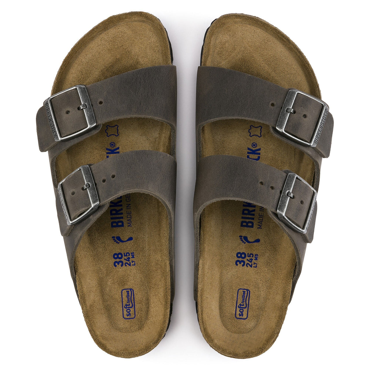 Arizona Soft Footbed | Oiled Leather Iron