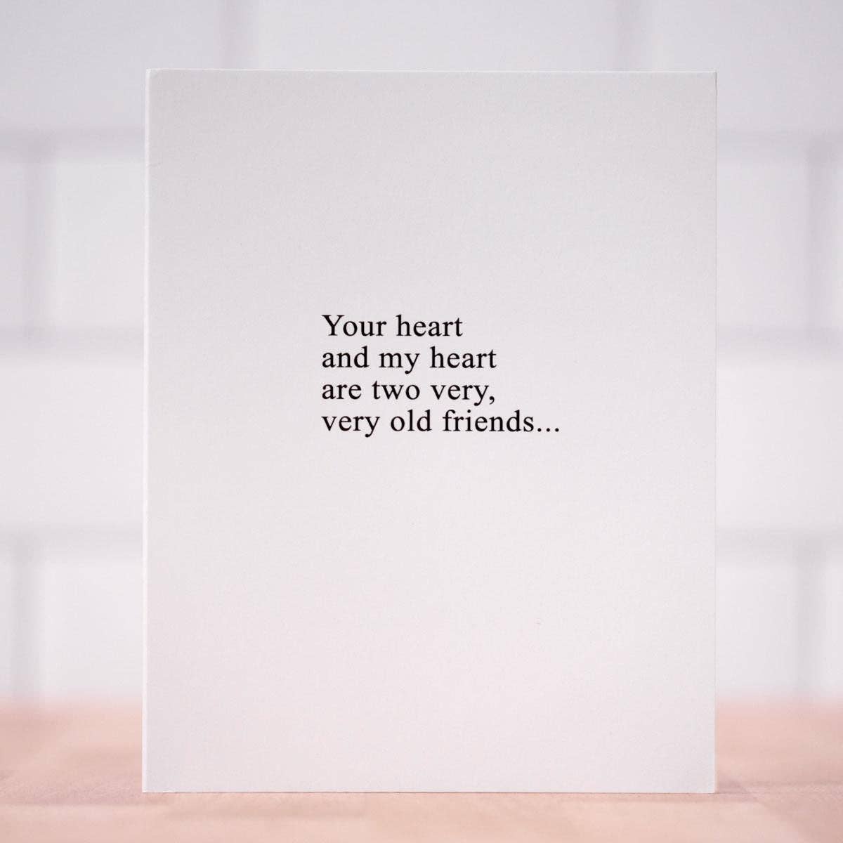 Your Heart And Mine Card