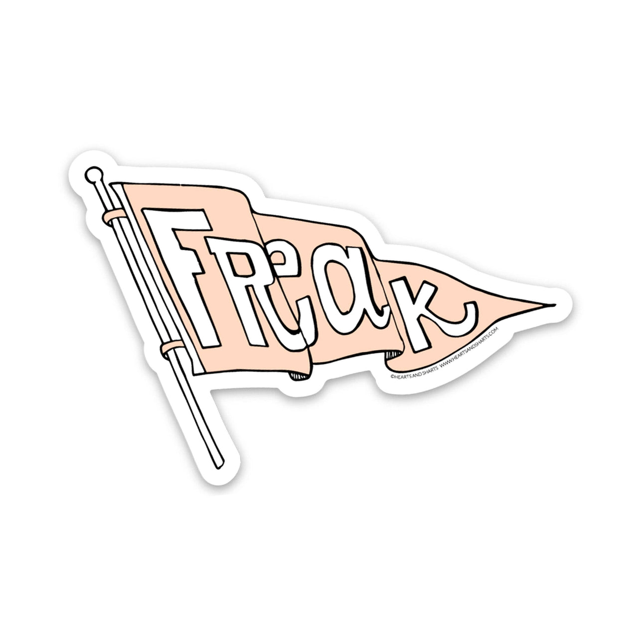 Freak Flag Sticker