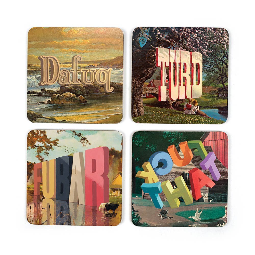 Coaster Set - Wayne White