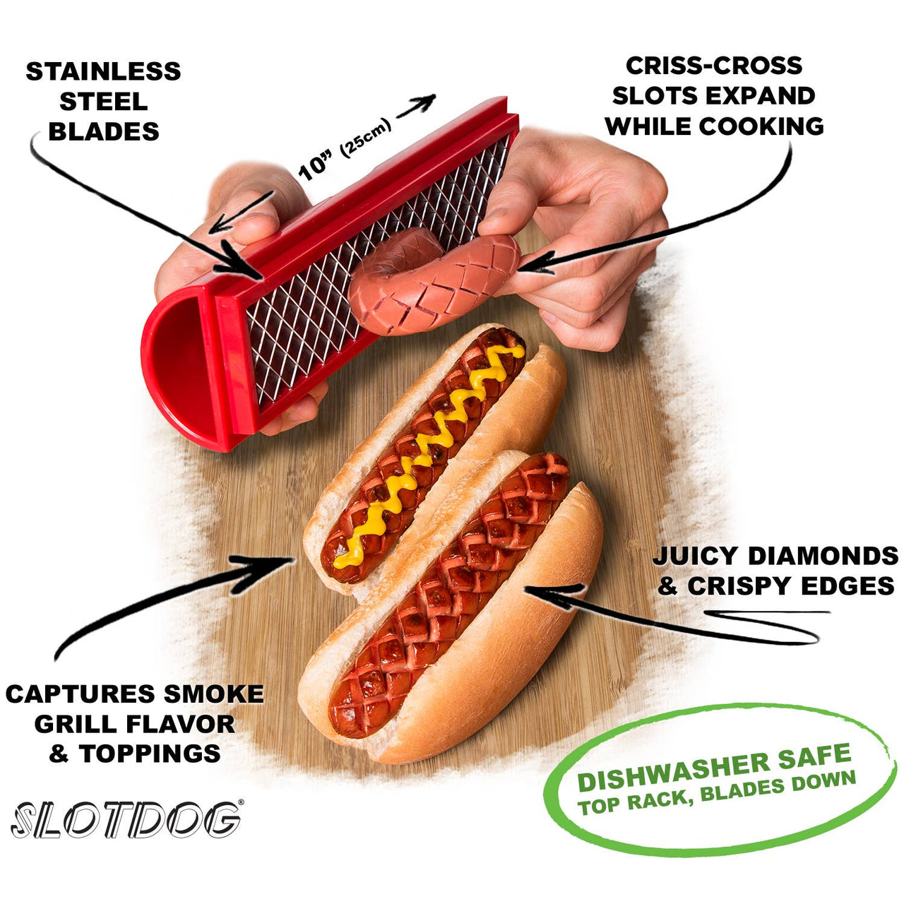 The Ultimate Hot Dog Slicing Tool