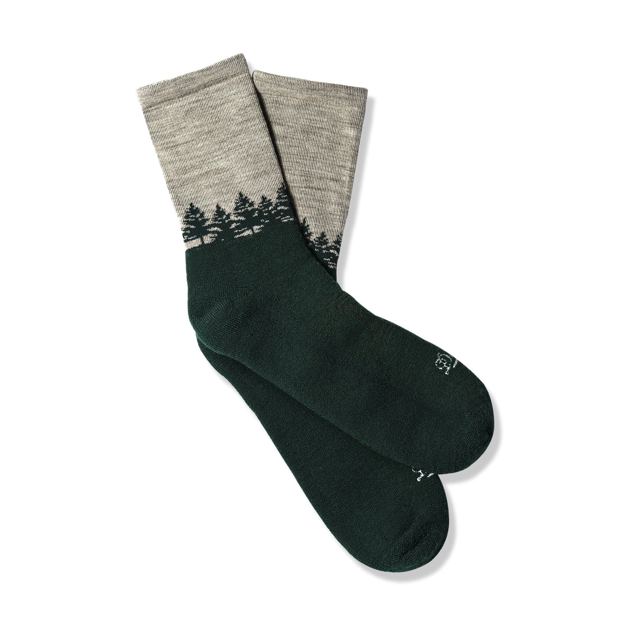 Douglas Fir Hike Midweight Merino 3/4 Crew Sock