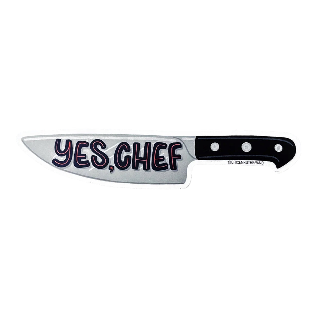 Yes, Chef Sticker