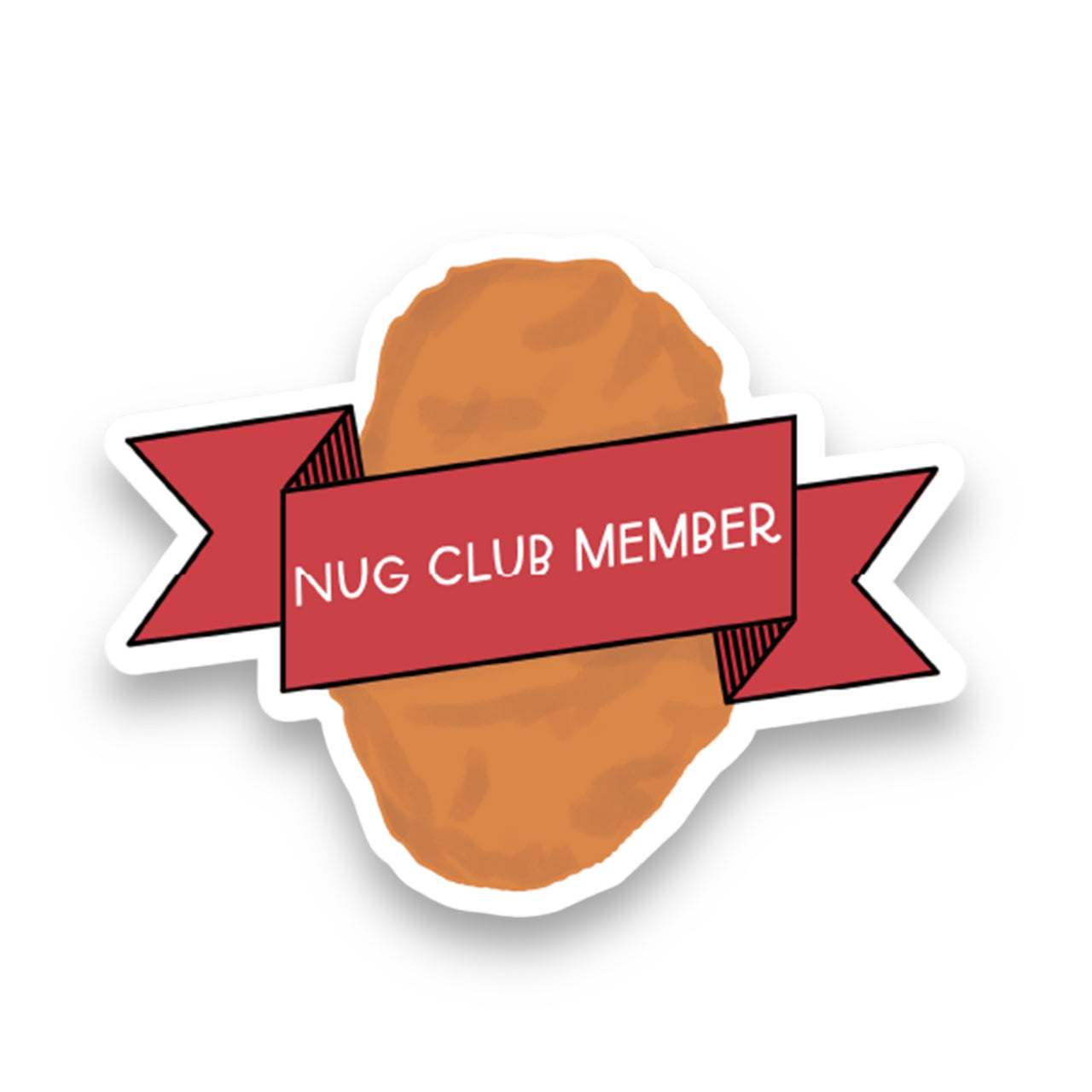 Nug Club Member Sticker