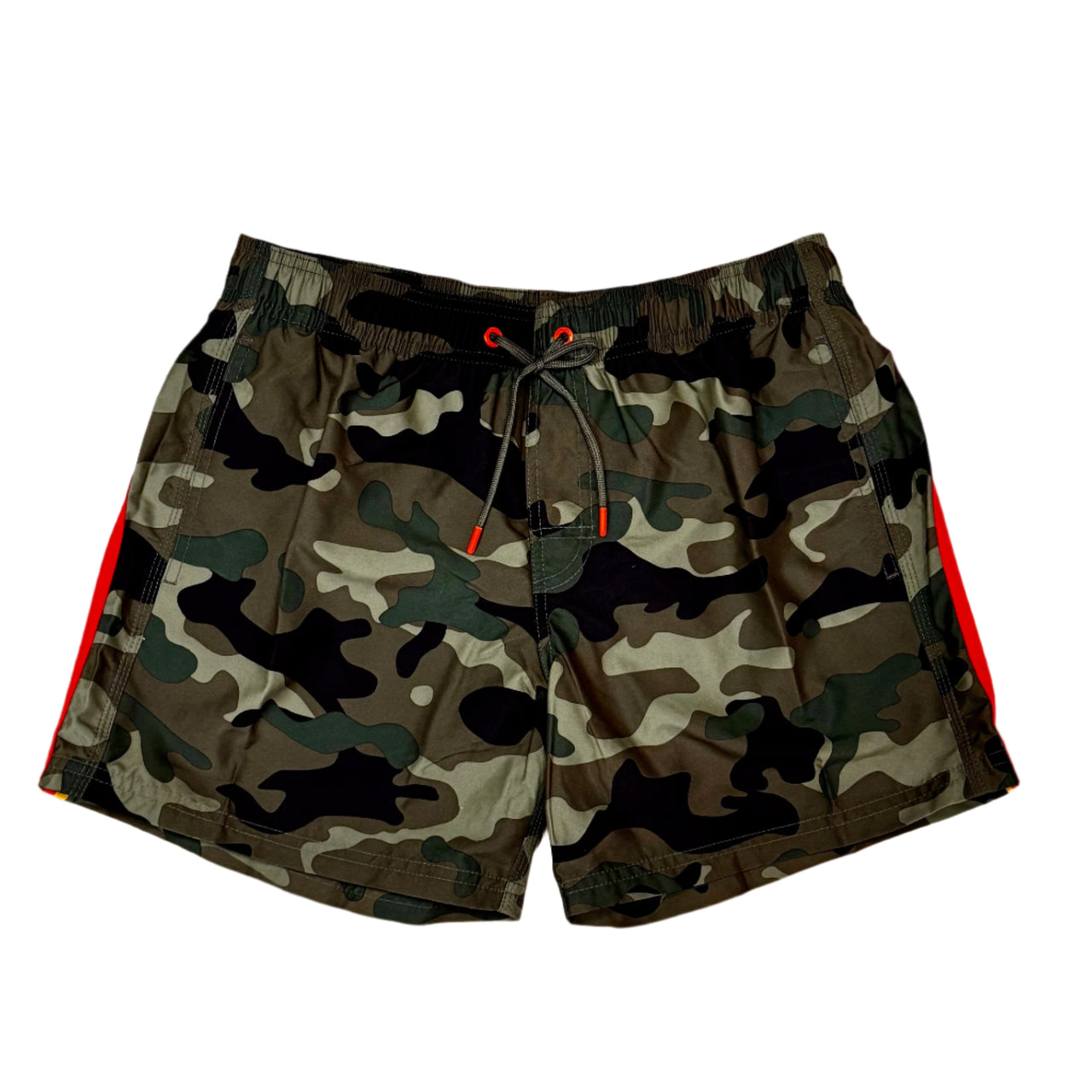 Camouflage Swim Trunk |  Vintage Deep Forest