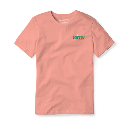 Wispy Clouds Tee | Terracotta