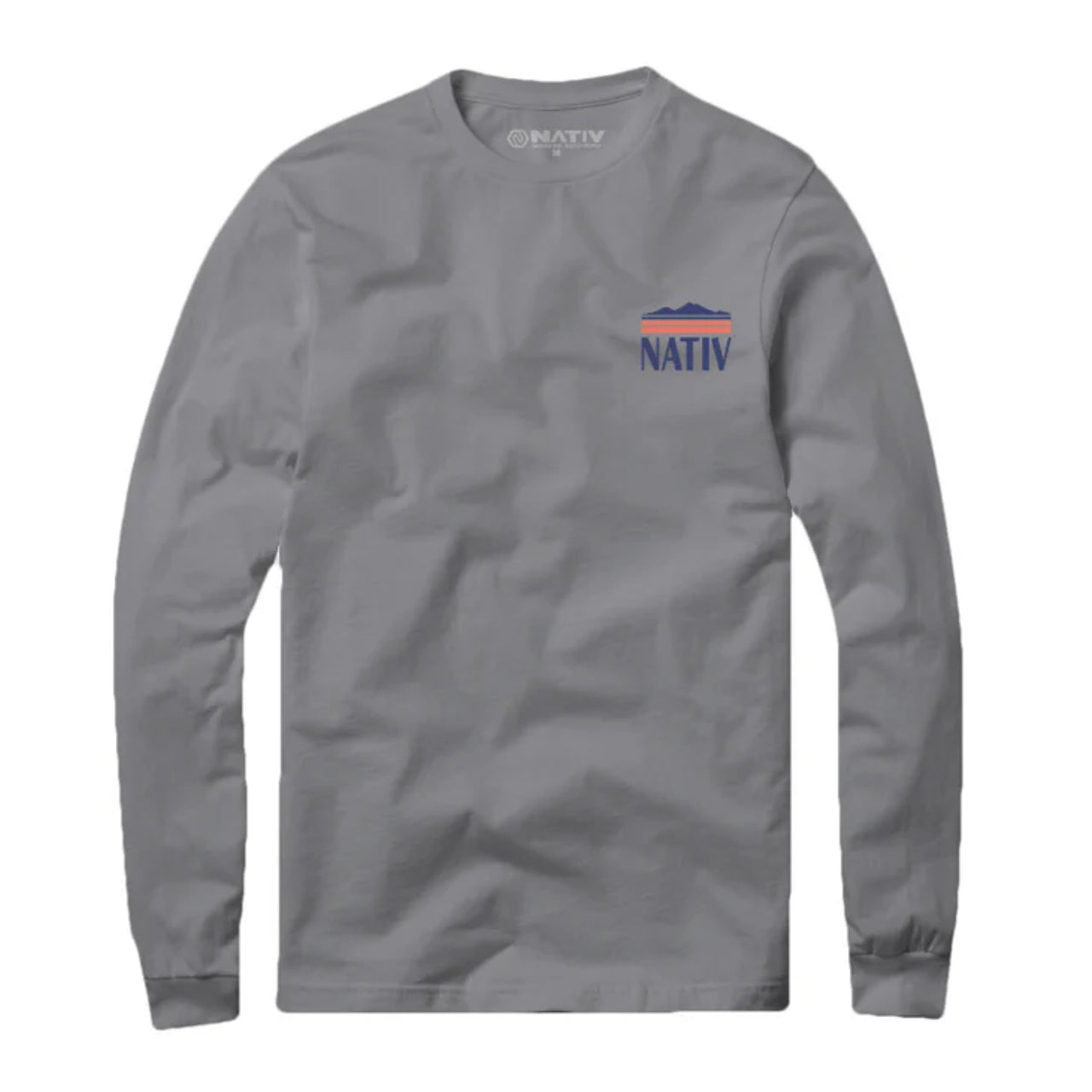 L/S River Rambler Tee | Granite Grey