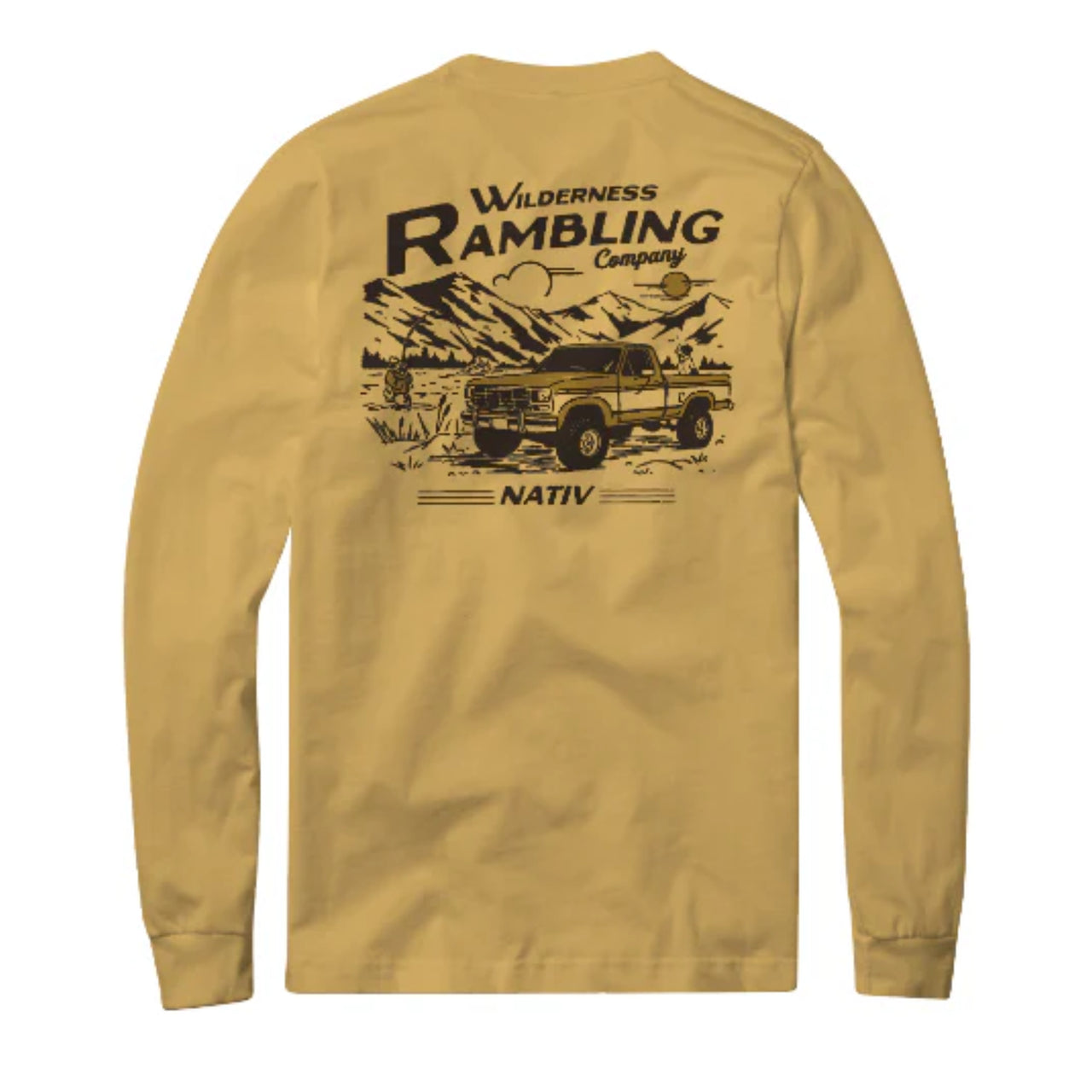 L/S Tightline Tee  | Retro Gold