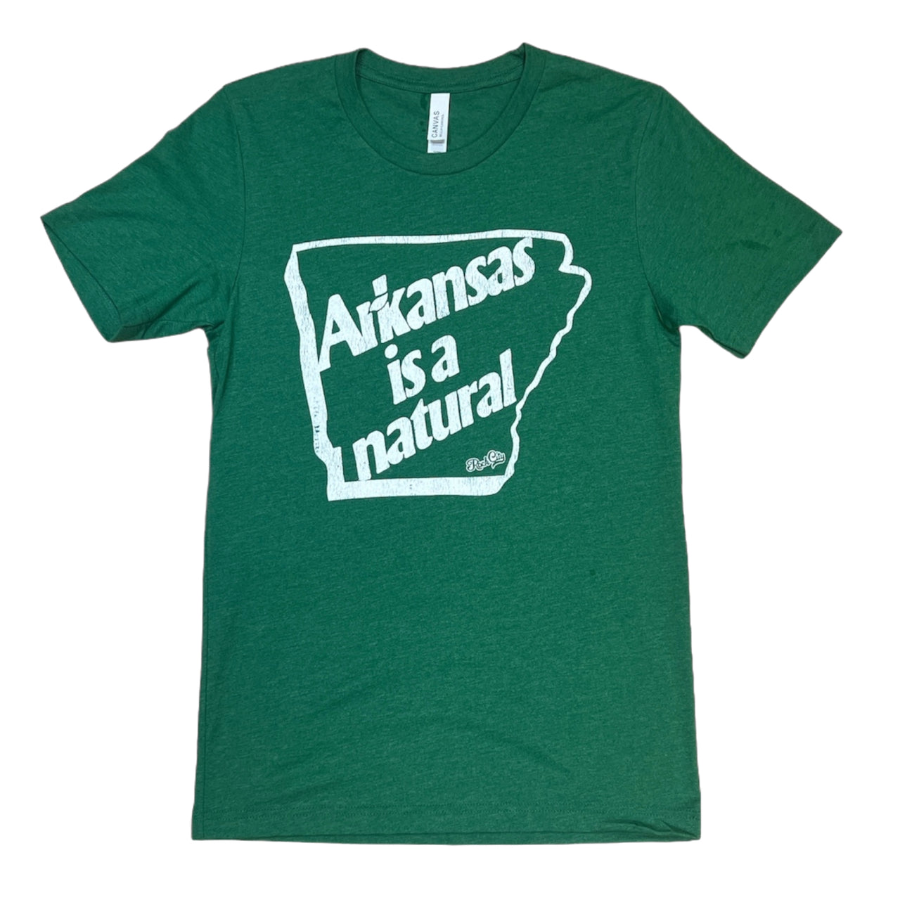 Arkansas is a Natural Tee | Green