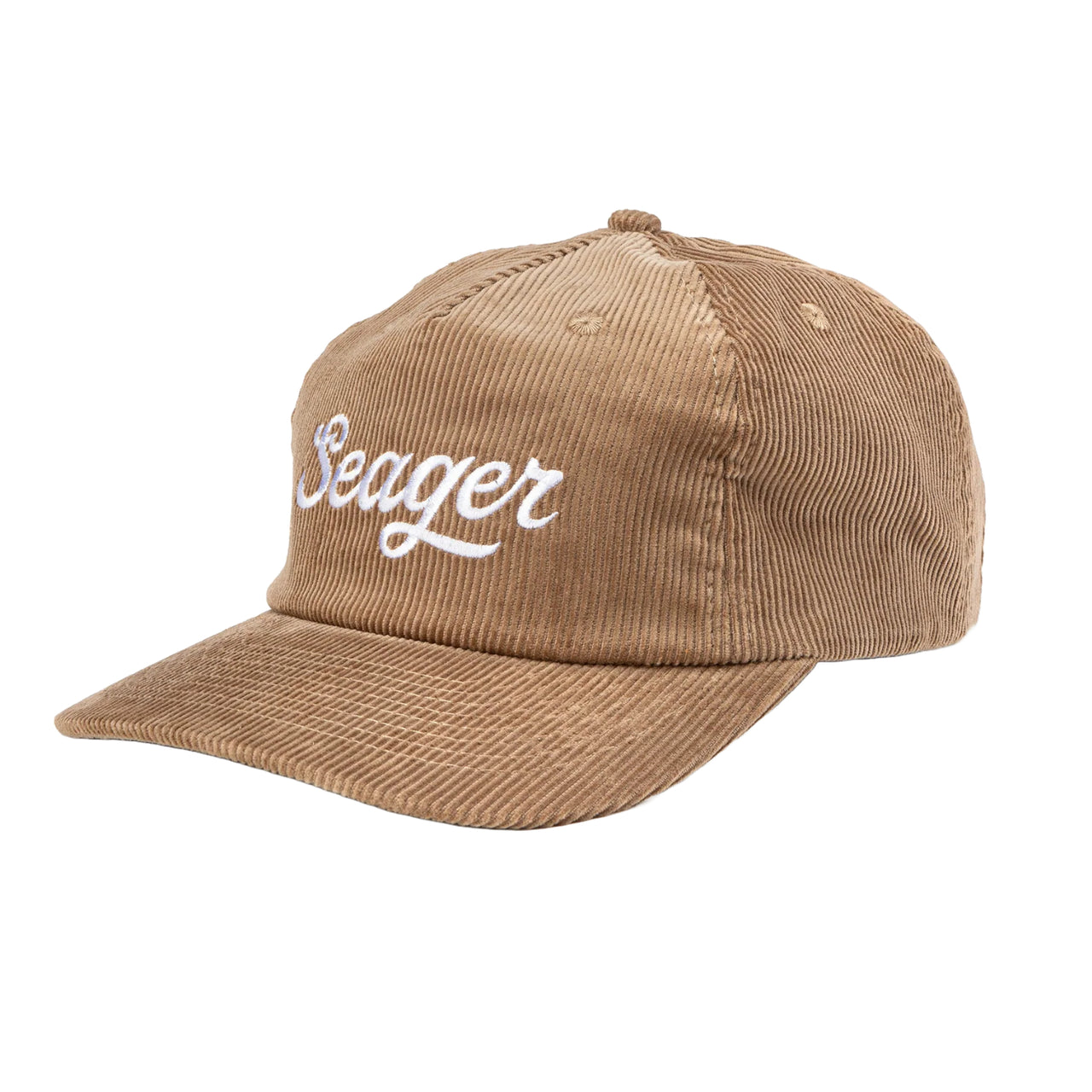 Big Corduroy Snapback Hat | Khaki