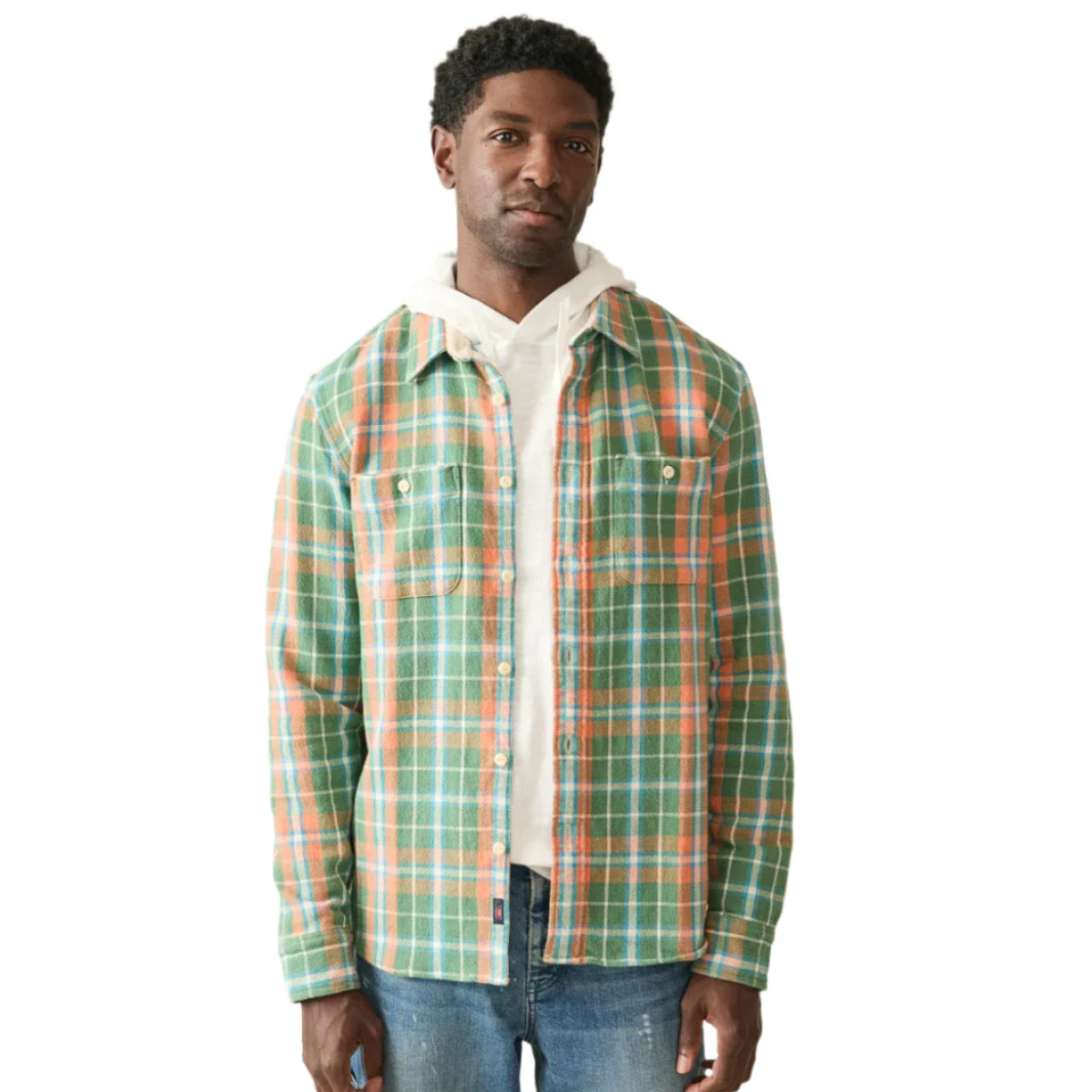 The Surf Flannel | Forest Hollow Plaid