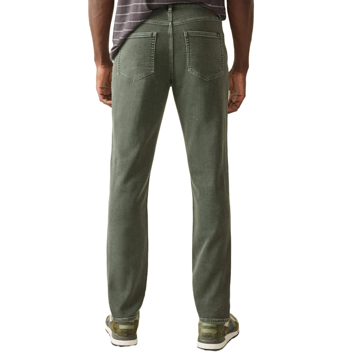 Stretch Terry 5 Pocket Pant | Fall Olive