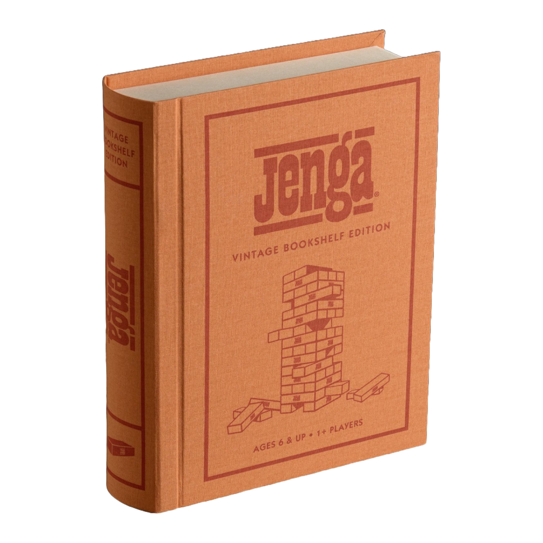 Jenga | Vintage Bookshelf Edition