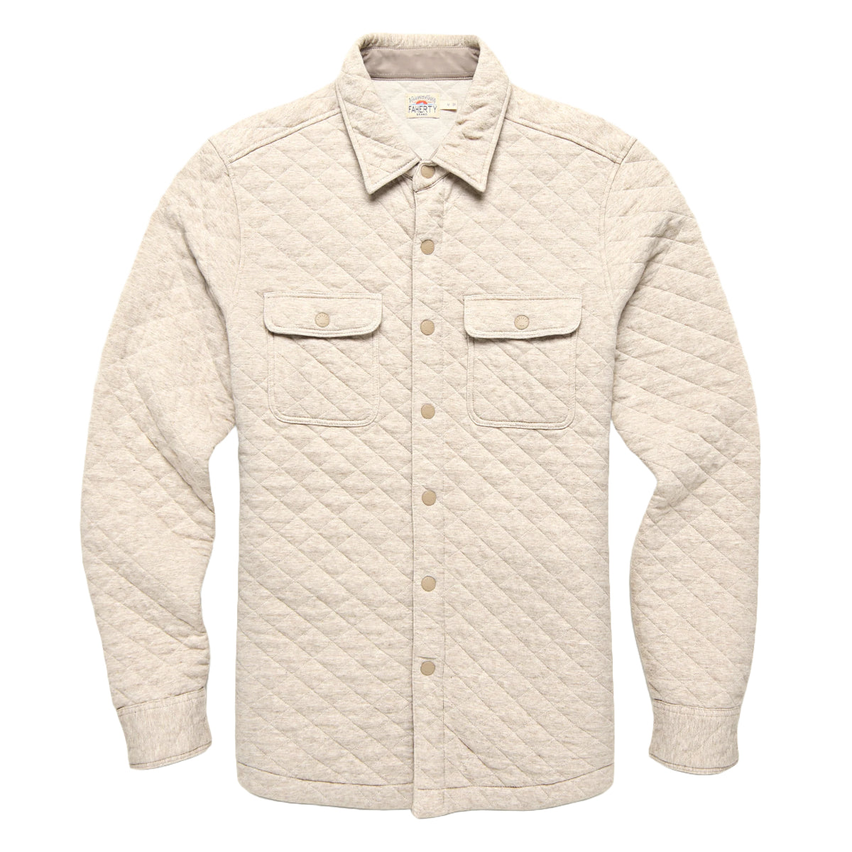 Epic Quilted Fleece CPO | Oatmeal Melange