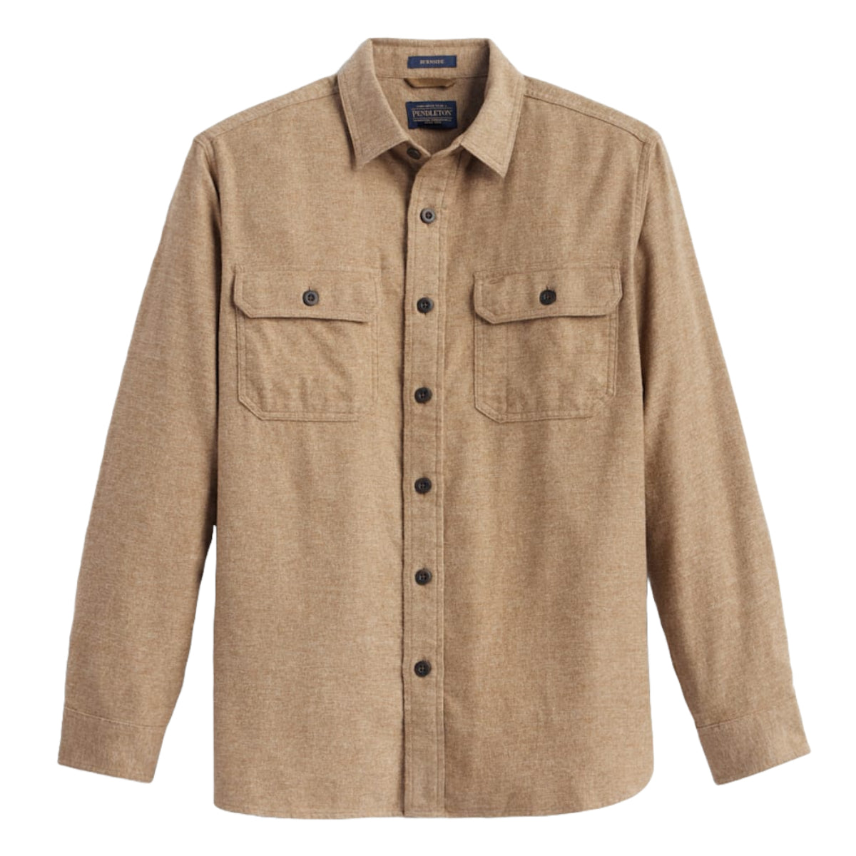 Burnside Shirt | Camel Heather