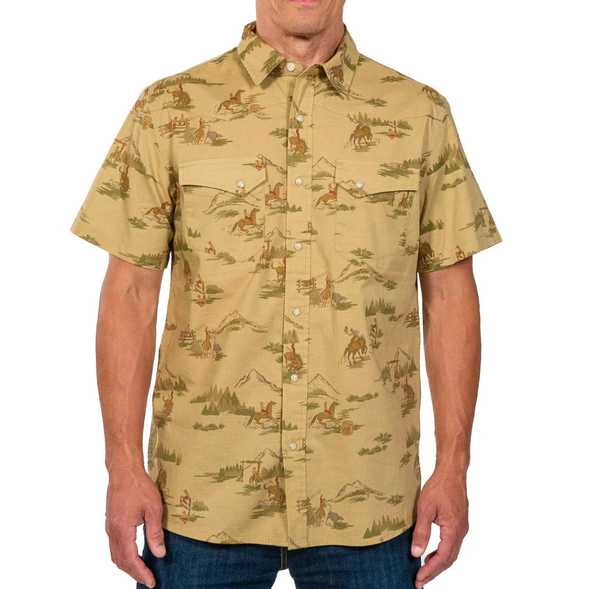 Laramie Shirt | Ranch Rodeo Tan