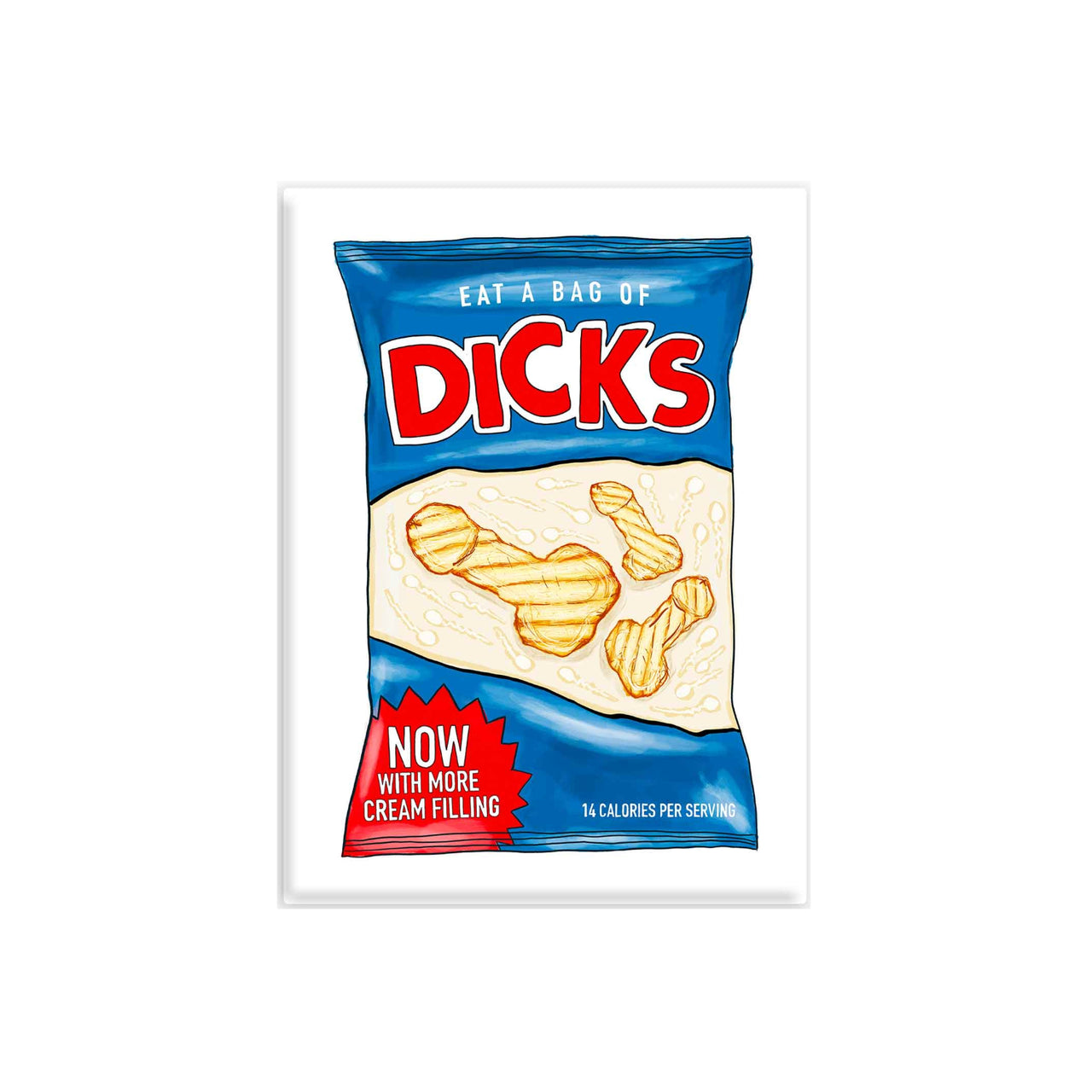 Bag of Dicks Magnet