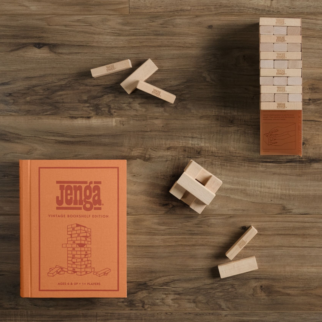 Jenga | Vintage Bookshelf Edition