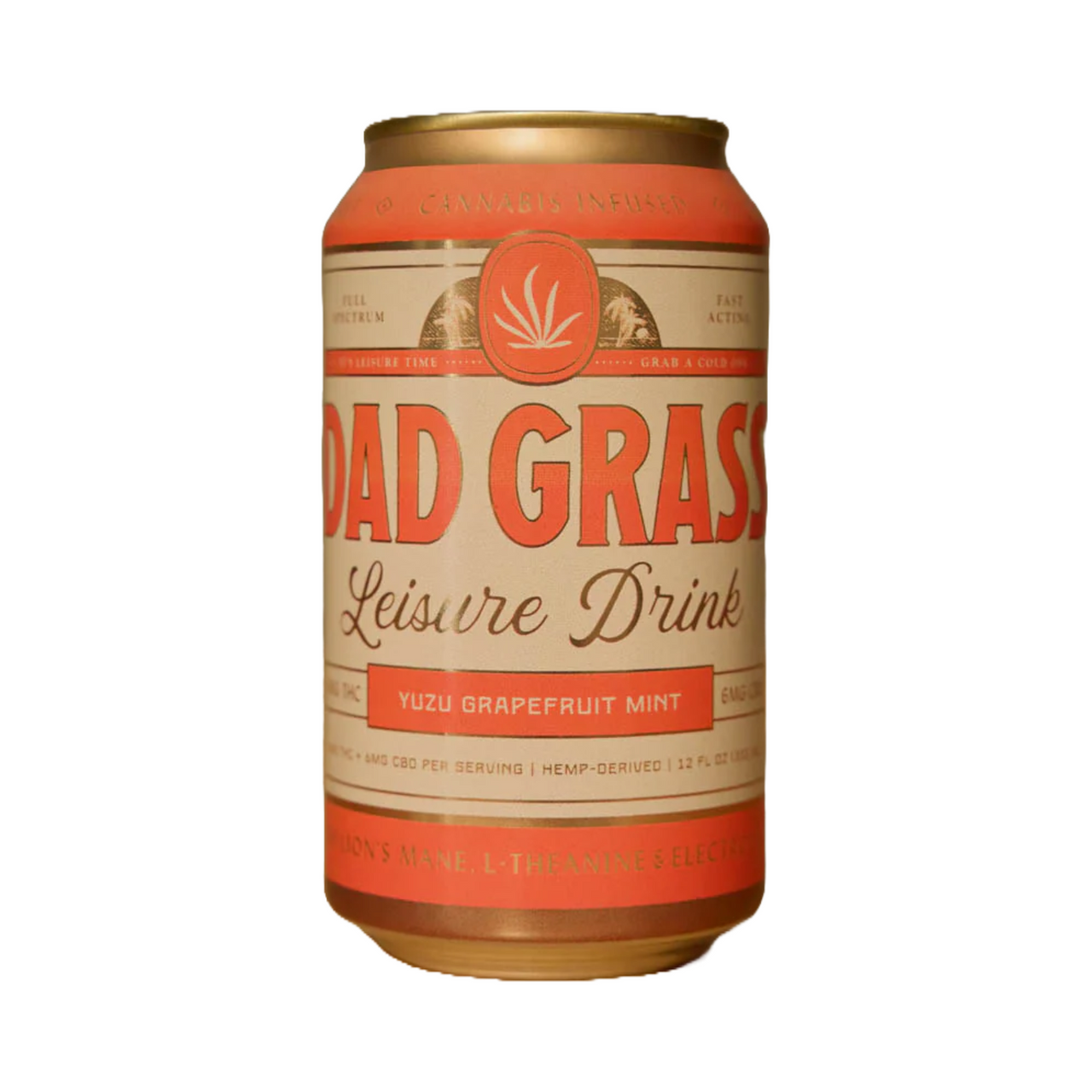 Dad Grass THC Drink | Yuzu Grapefruit Mint