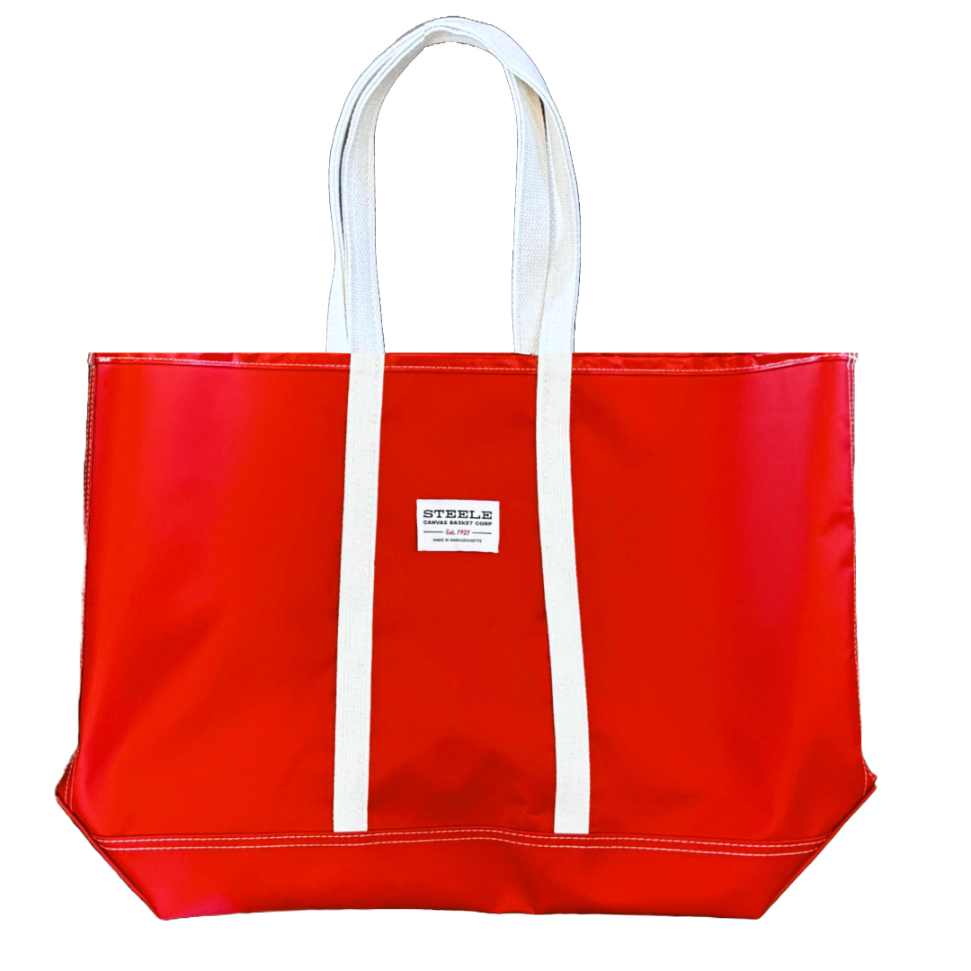 Steeletex Beach Tote | Red