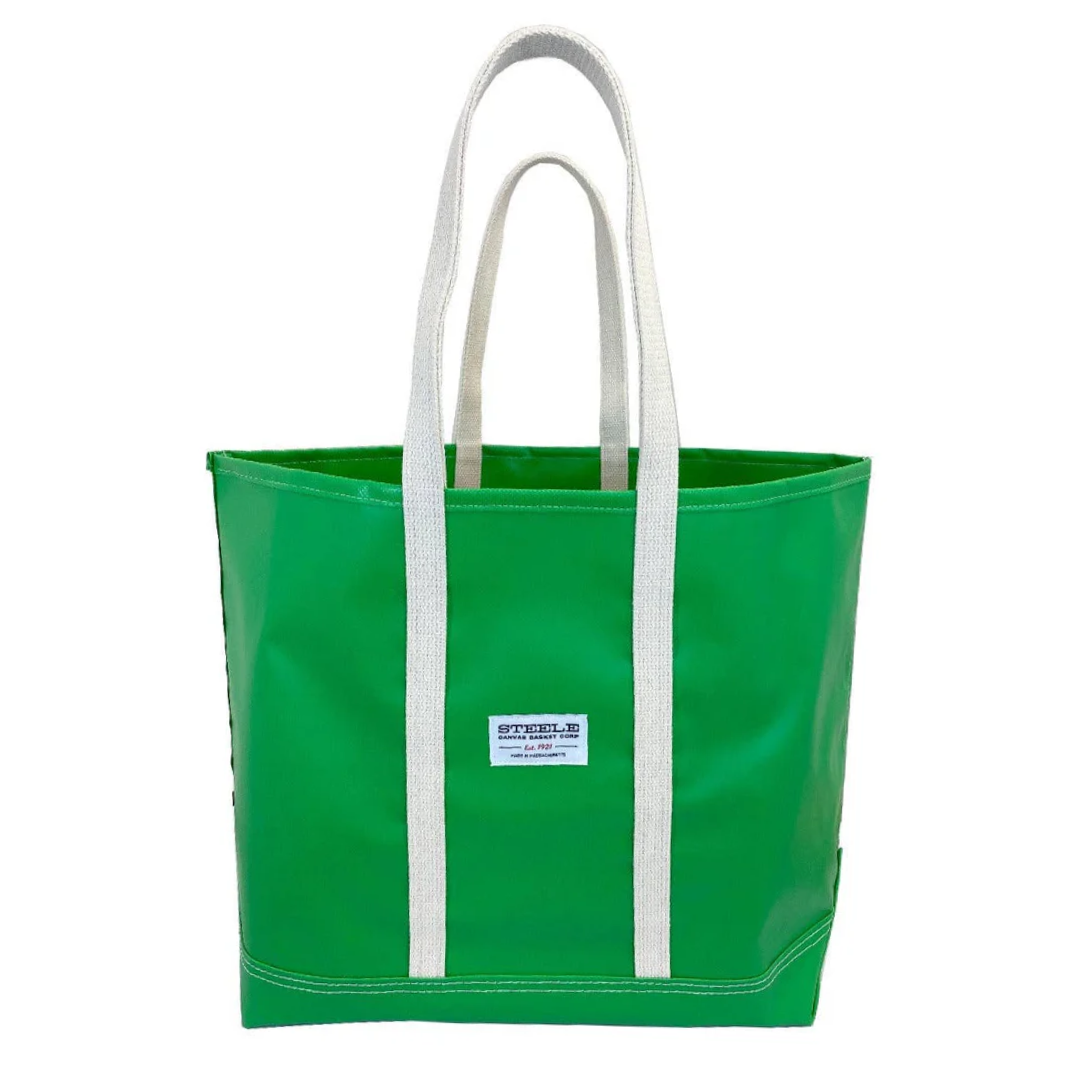 Steeletex Beach Tote | Lime Green