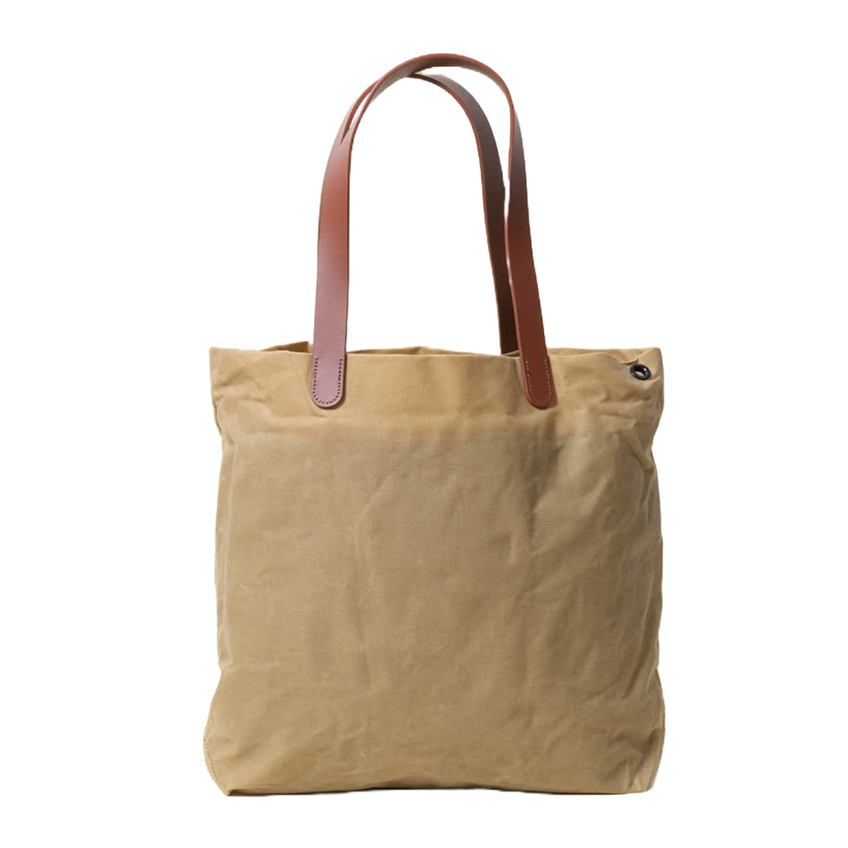 Simple Tote | Utility Tan Waxed Canvas