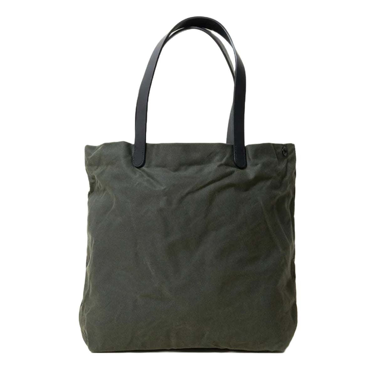 Simple Tote | Juniper Green Waxed Canvas