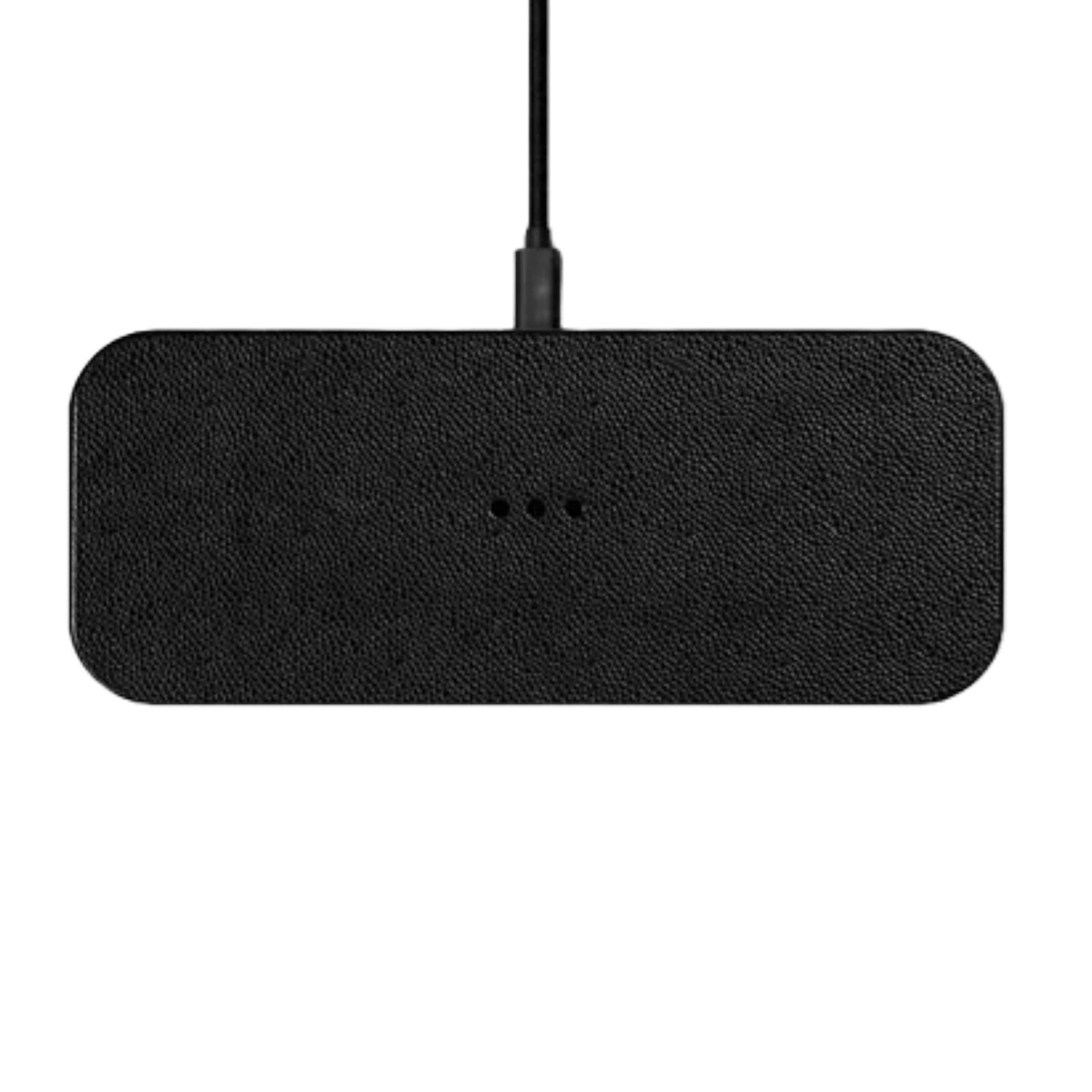 Catch 2 | Black Leather Wireless Charger