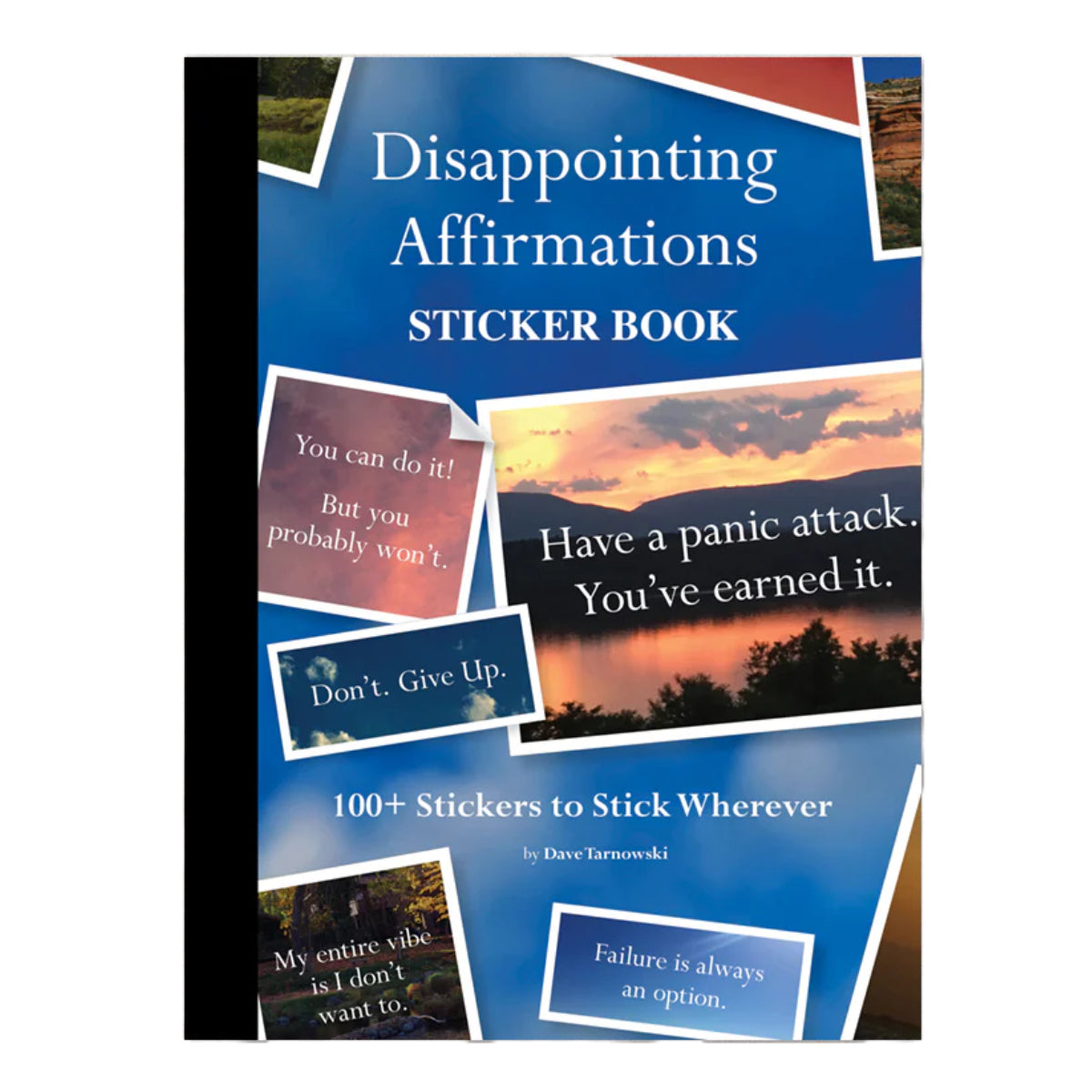 Disappointing Affirmations Sticker Book