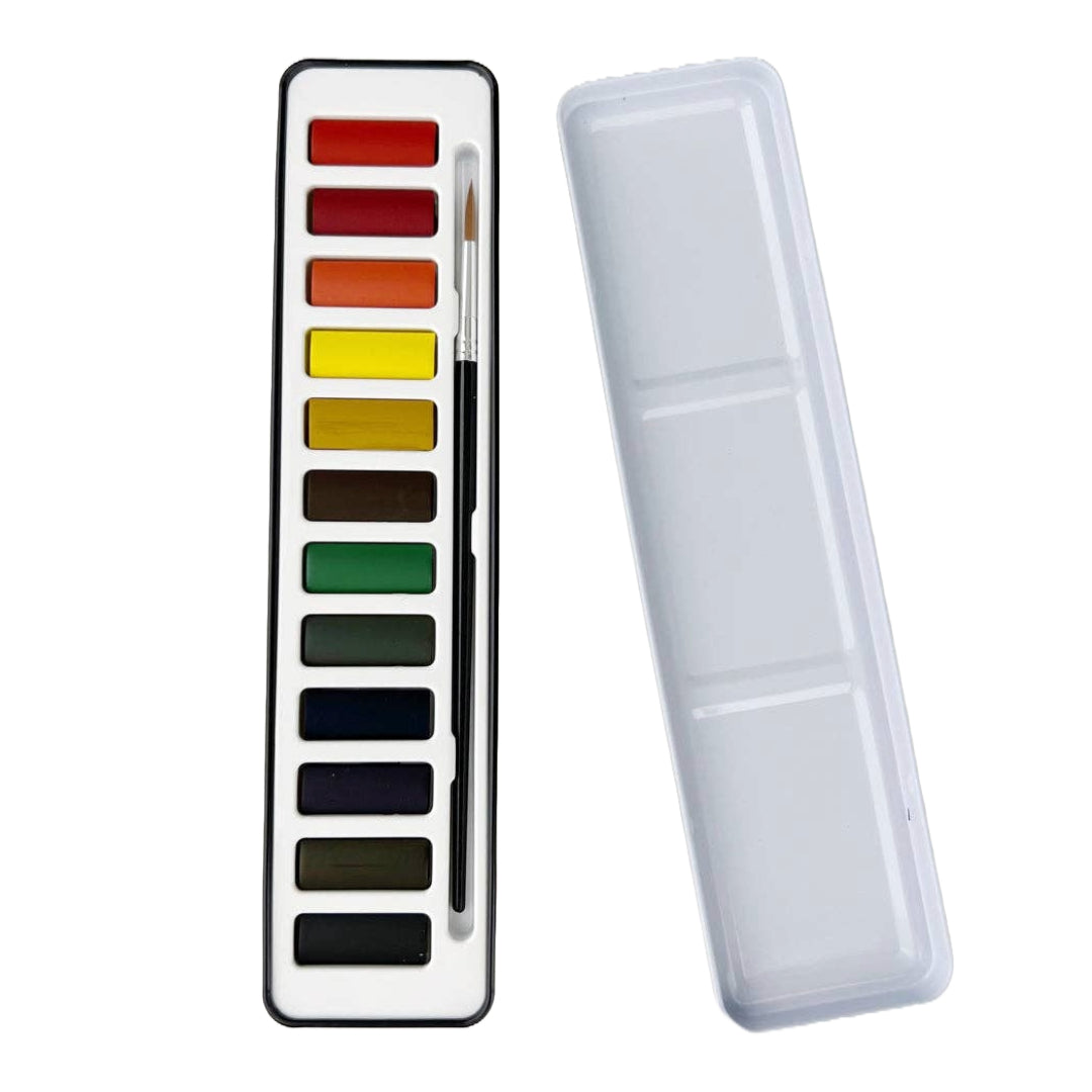 Watercolor paint set