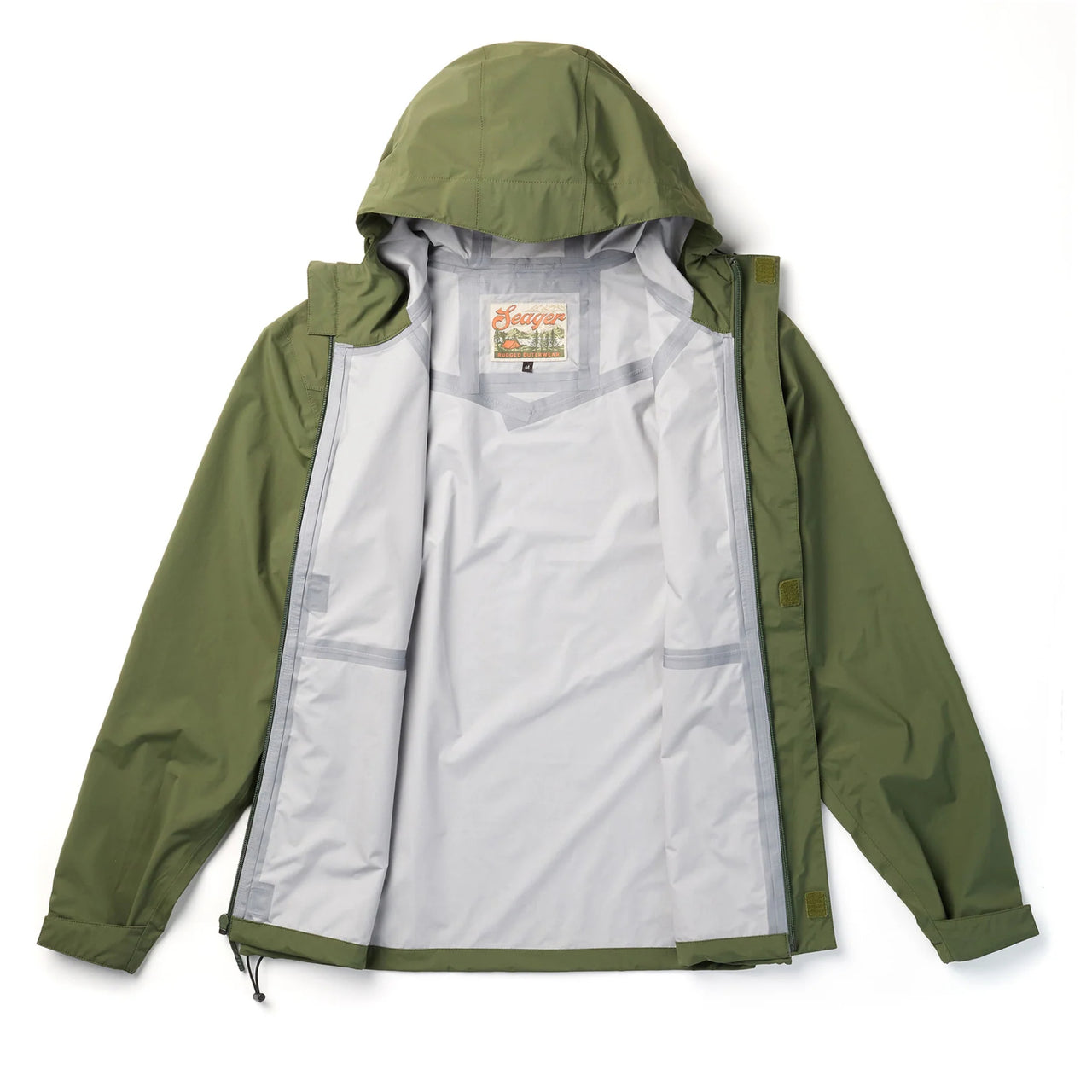 Thundercloud Rain Jacket | Military Green