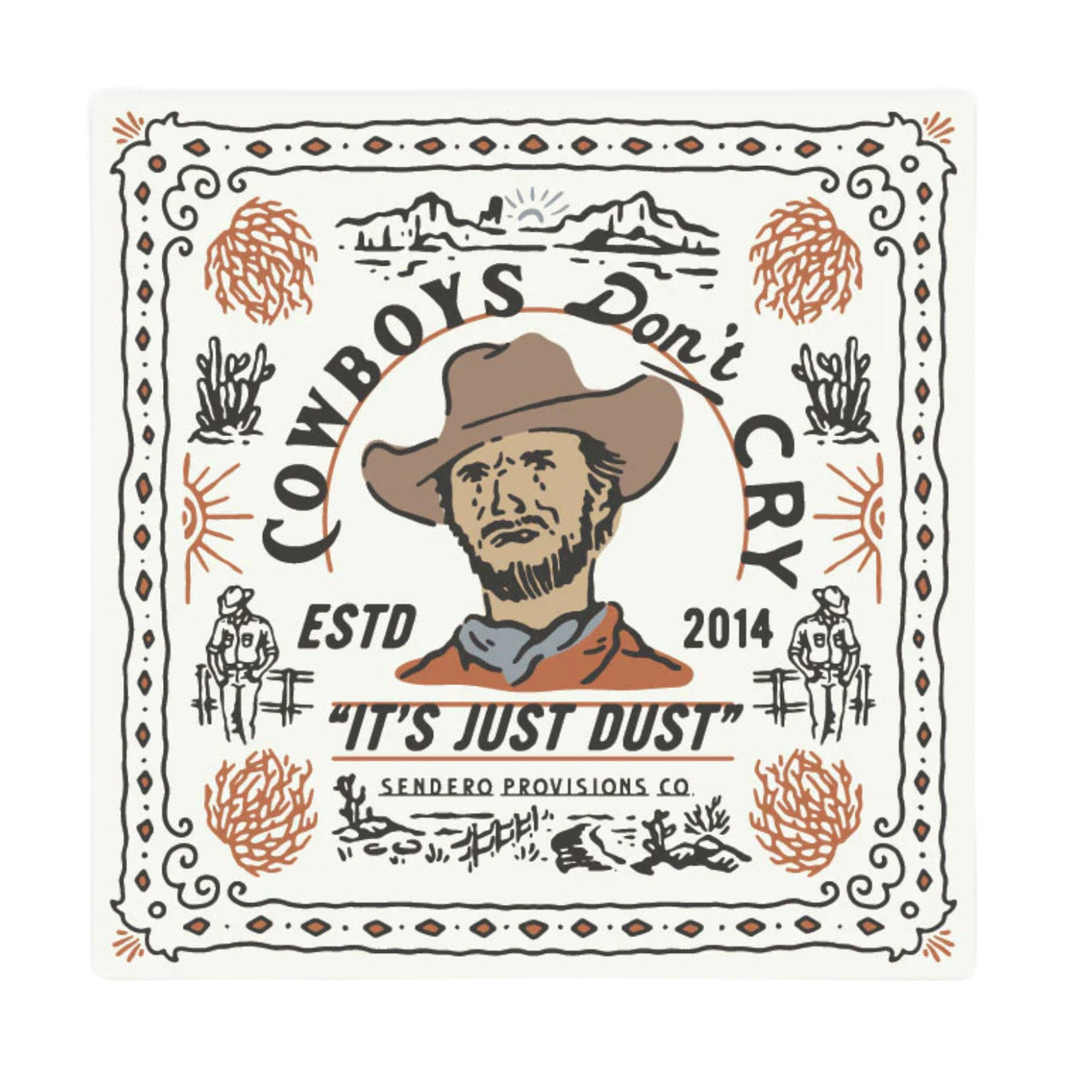 Cowboys Don't Cry Bandana