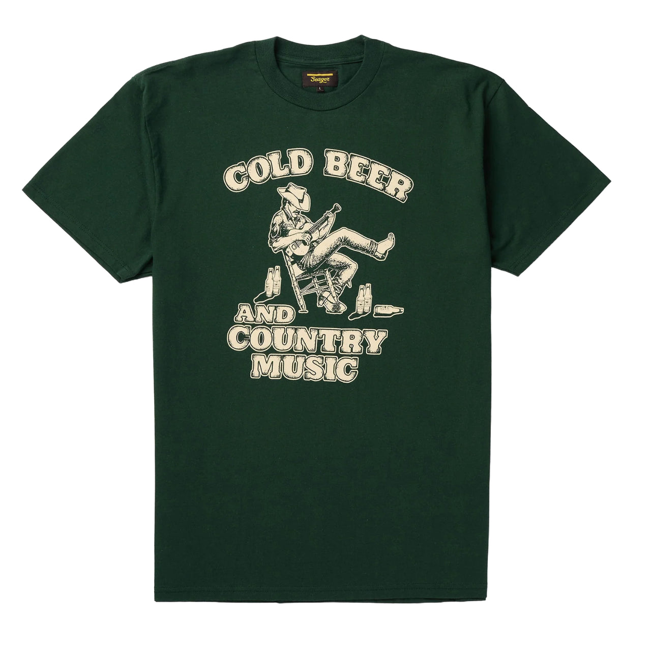 Country Music Tee | Army Green