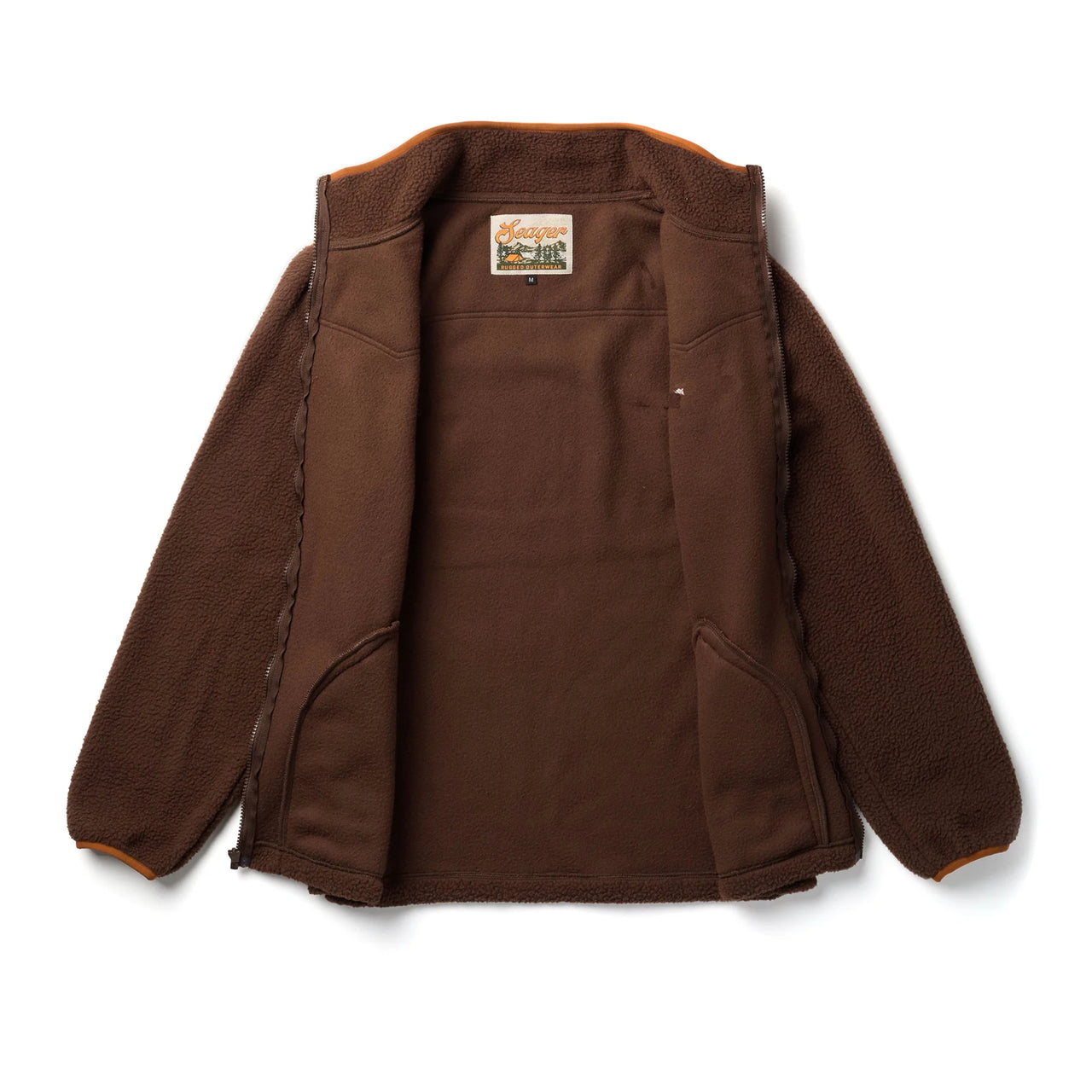 Basecamp Sherpa Fleece | Vintage Brown/Rust