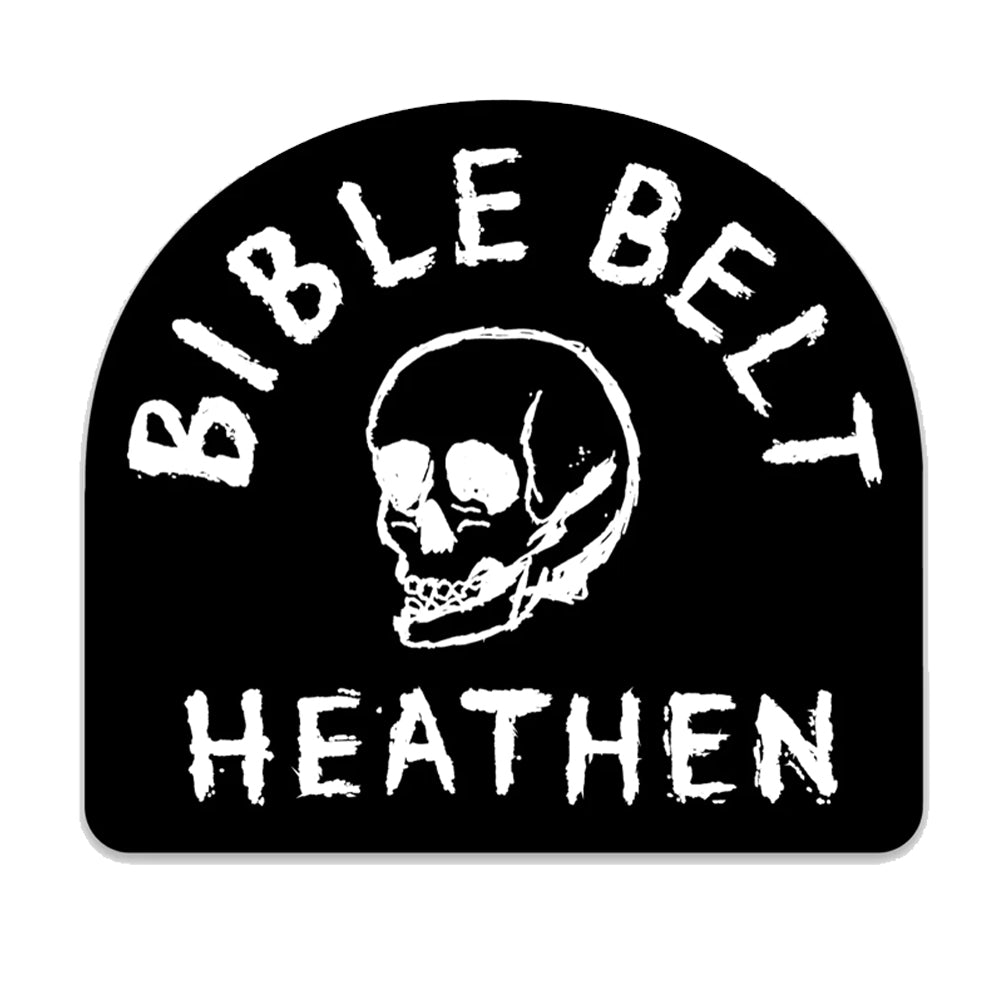 bible-belt-heathen-sticker