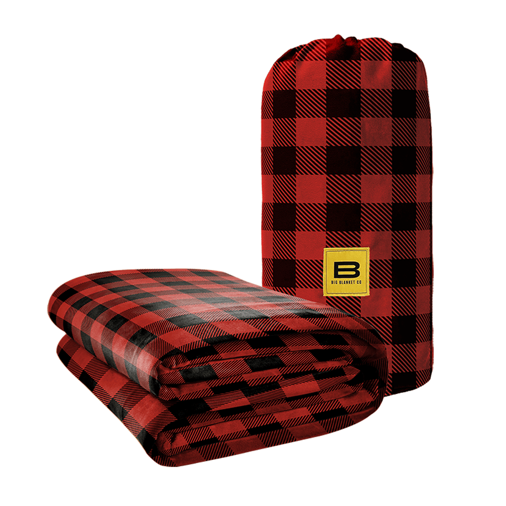 Original Stretch Blanket | Red Plaid