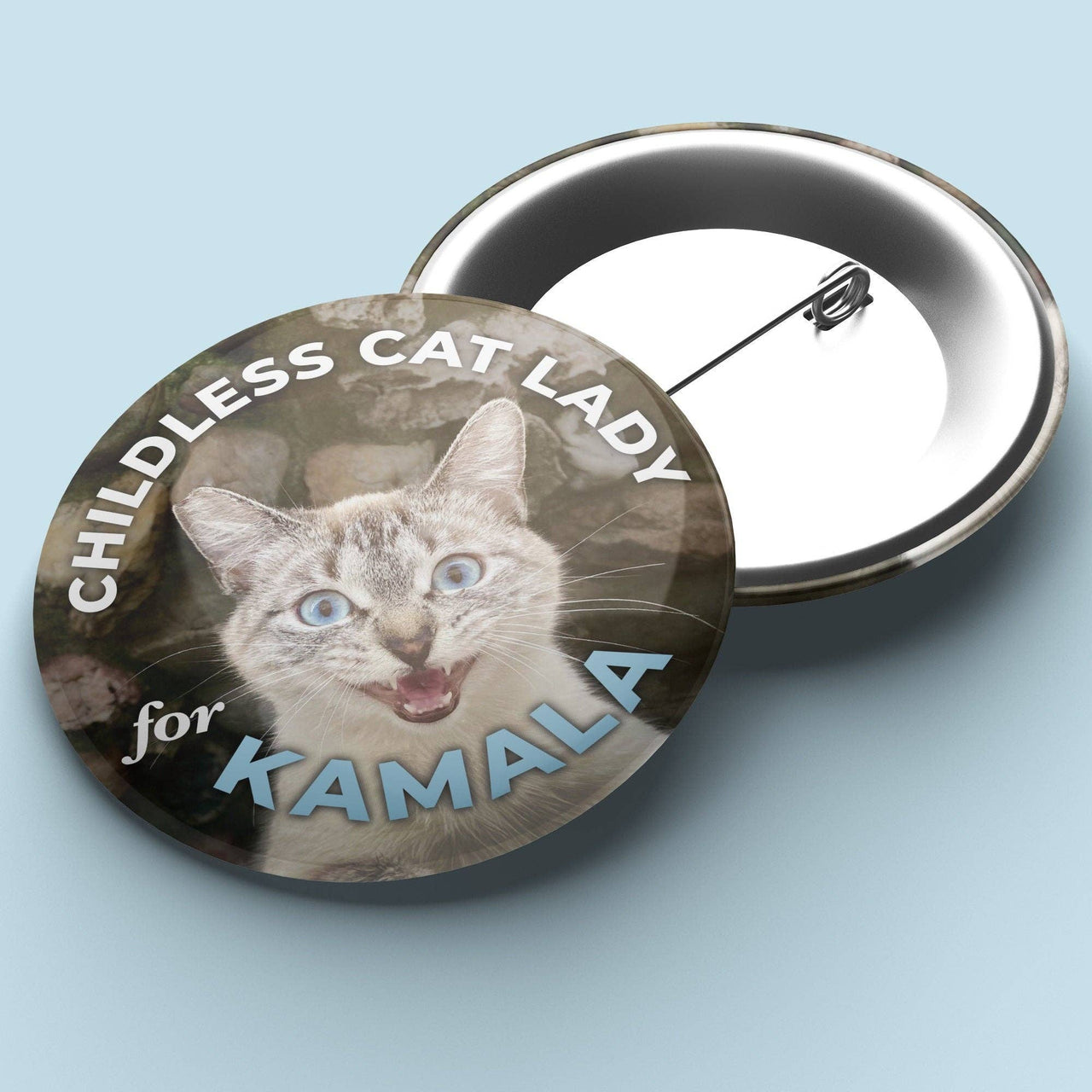 Childless Cat Lady for Kamala Pin