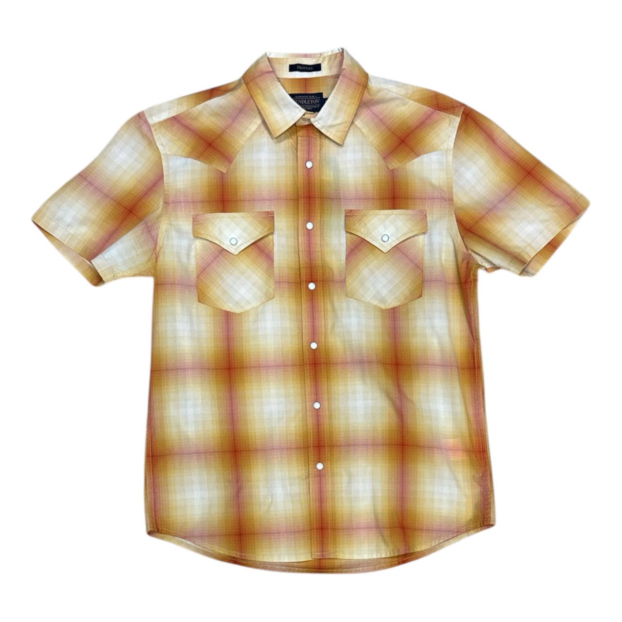 Frontier Shirt | Gold & Brick Ombre