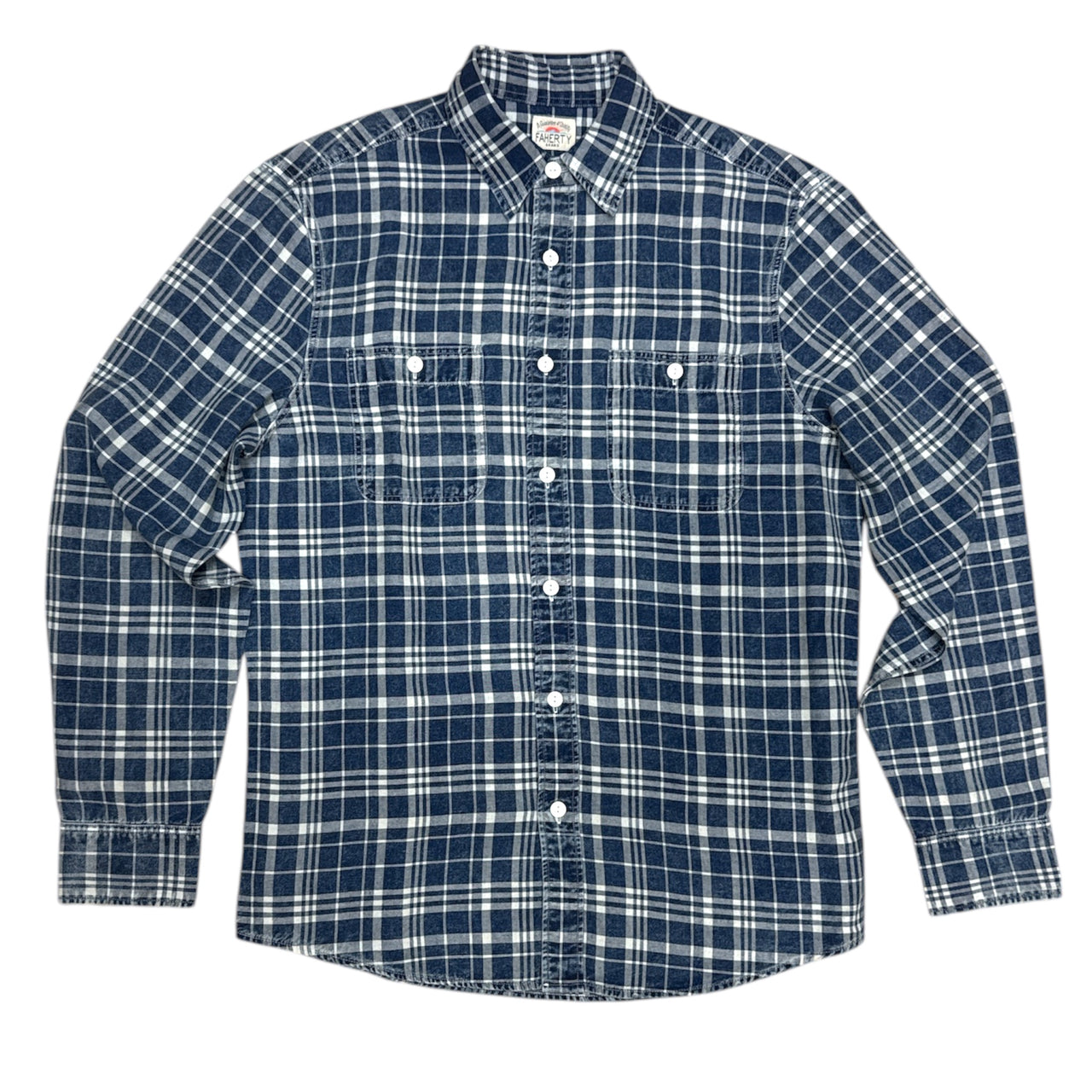 The Tried and True Chambray Workshirt | Bar Harbor Plaid