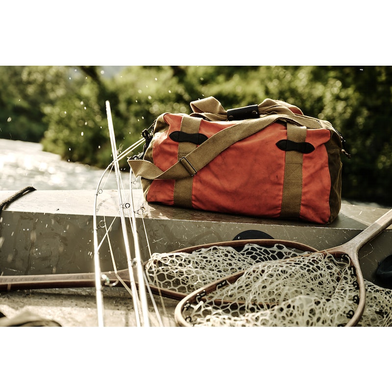 Review: Filson Tin Cloth Fishing Bag