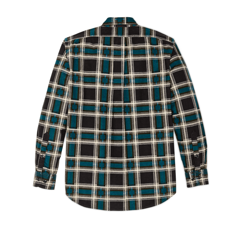 Field Flannel Shirt | Brown & Blue