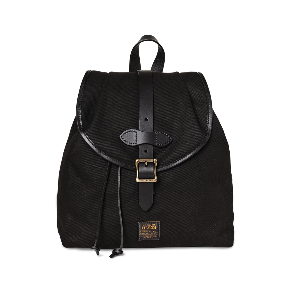 Drawstring Backpack | Black