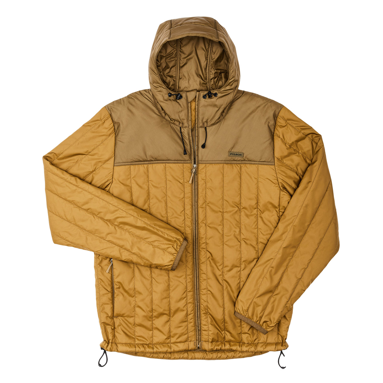 Ultralight Hooded Jacket | Gold Ochre & Beech