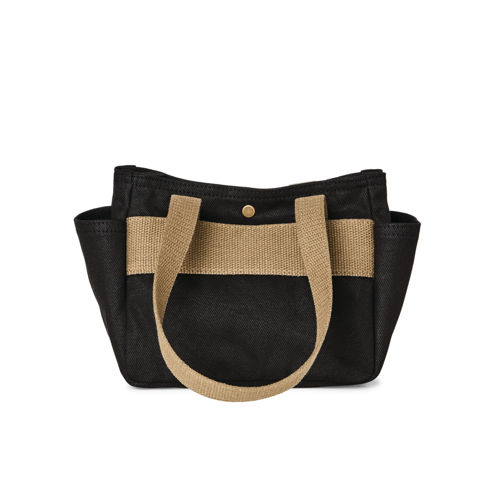 Small Open Tote Bag | Black