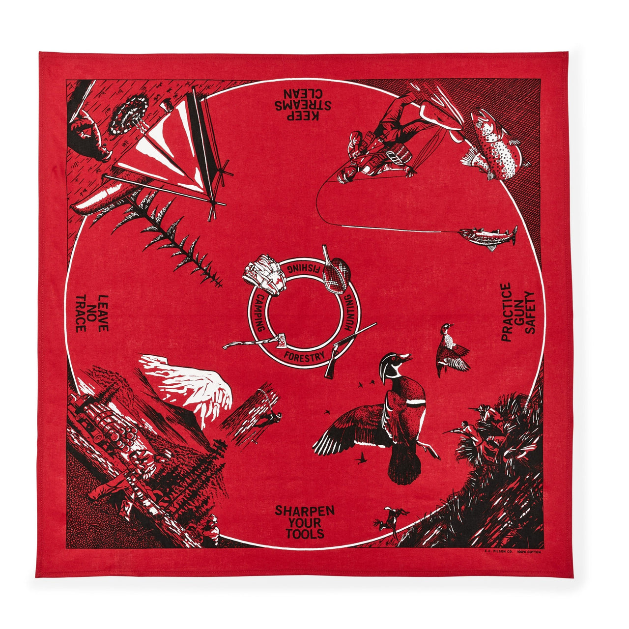 Great Outdoors Bandana | Red