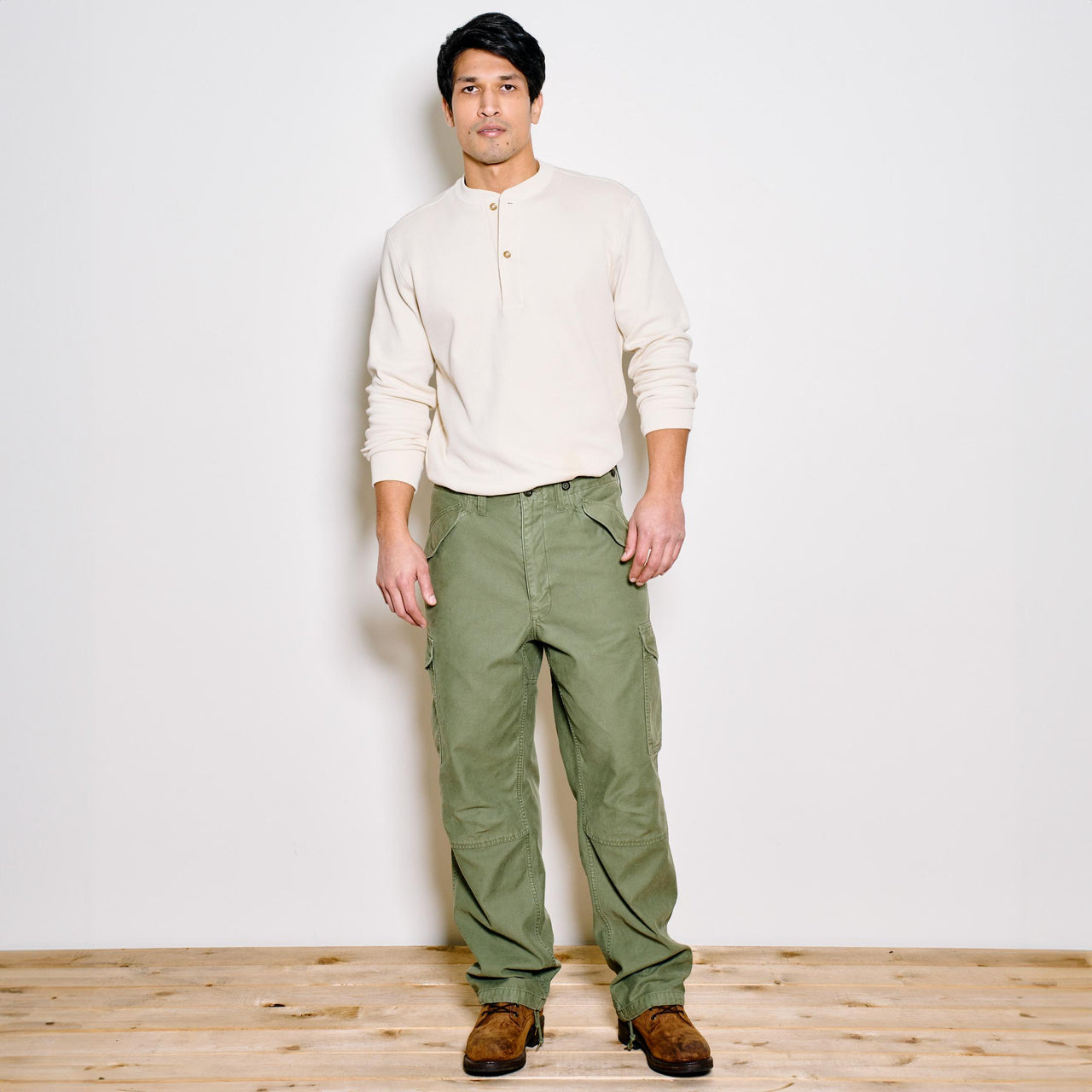 Field Cargo Pants | Washed Fatigue Green