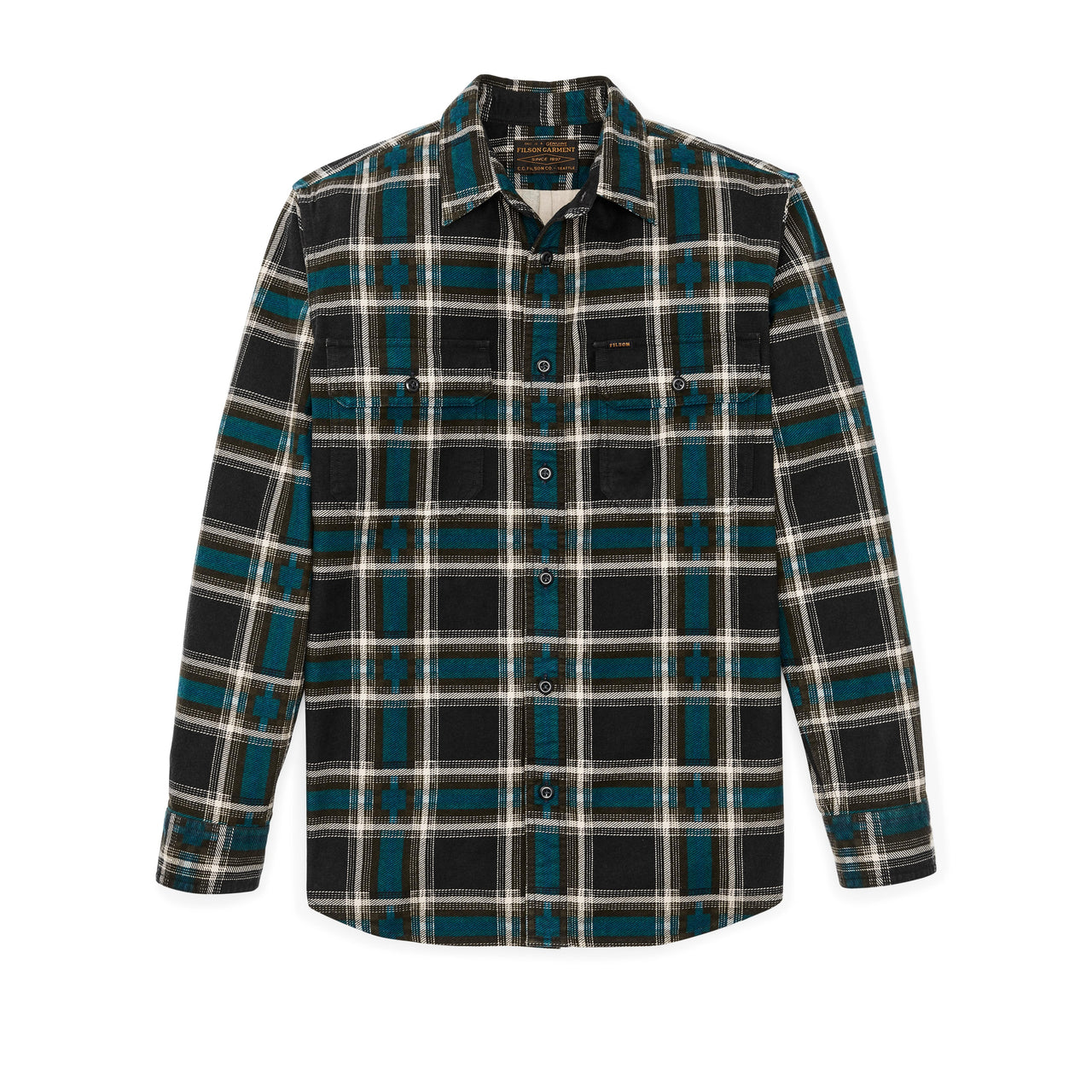 Field Flannel Shirt | Brown & Blue