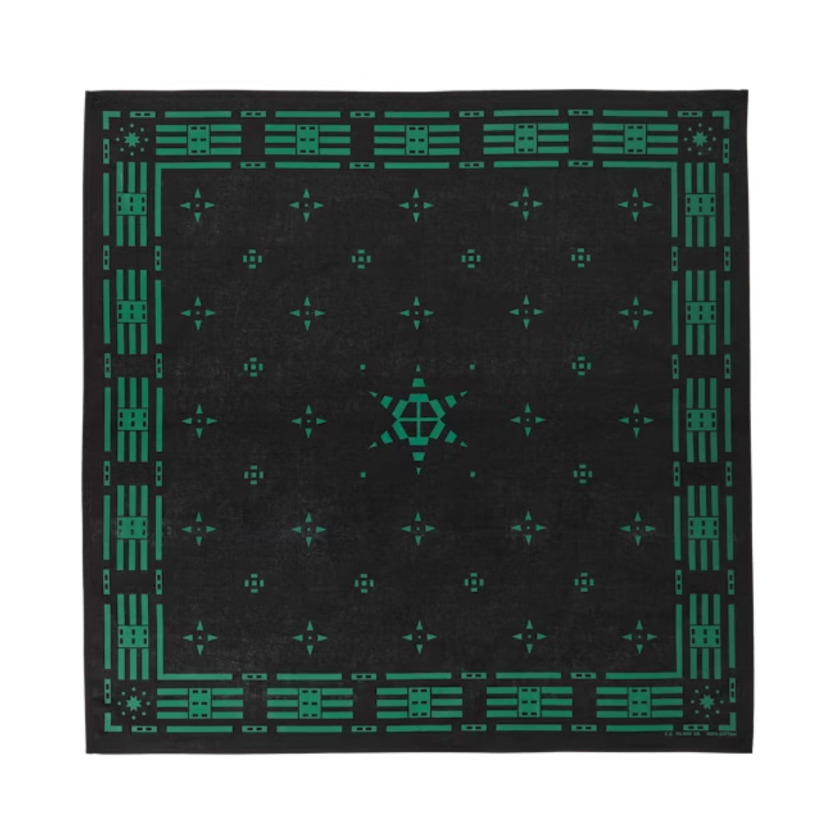 Navigator Bandana | Black & Teal