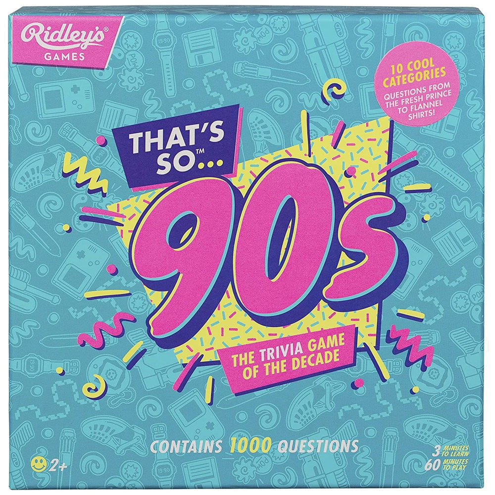 That's So 90's Trivia Game