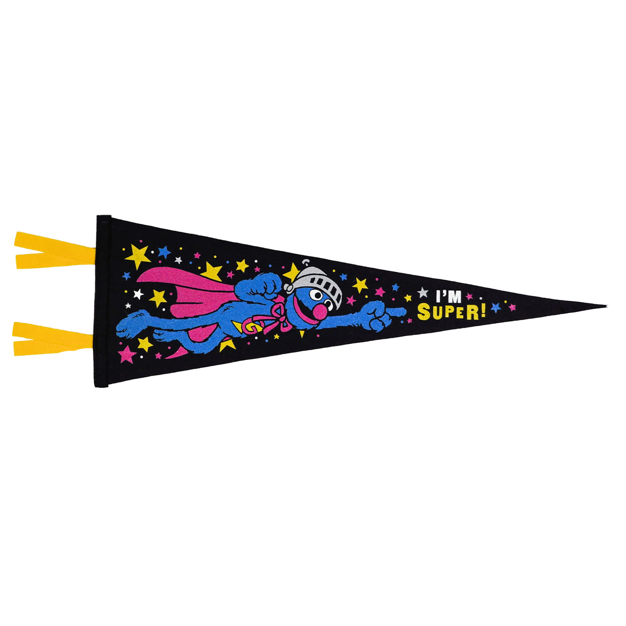 Sesame Street Super Grover Pennant